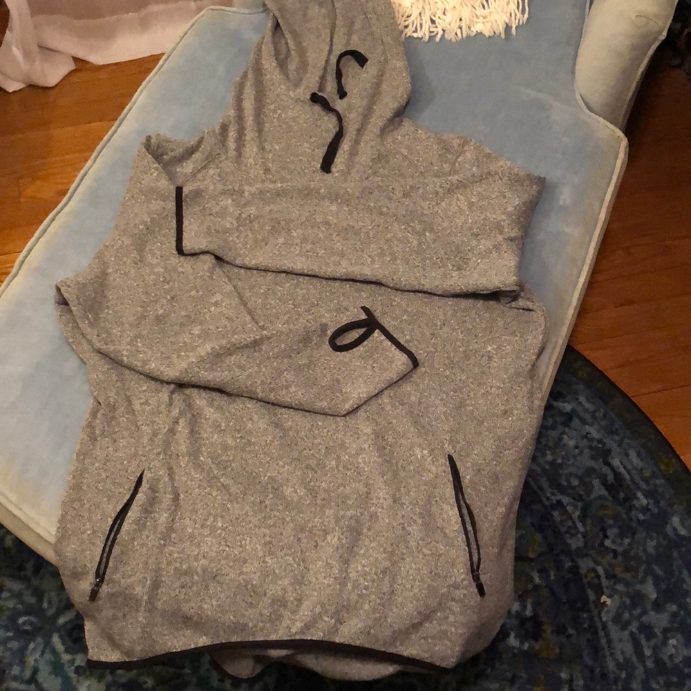 COPY - Grey Athletic Hoodie